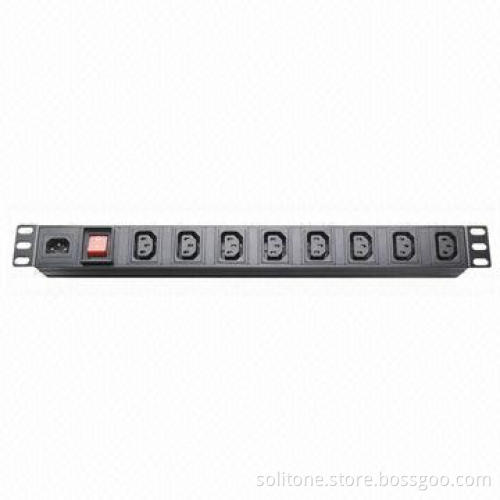 IEC Plug Socket 9-Way 10A PDU